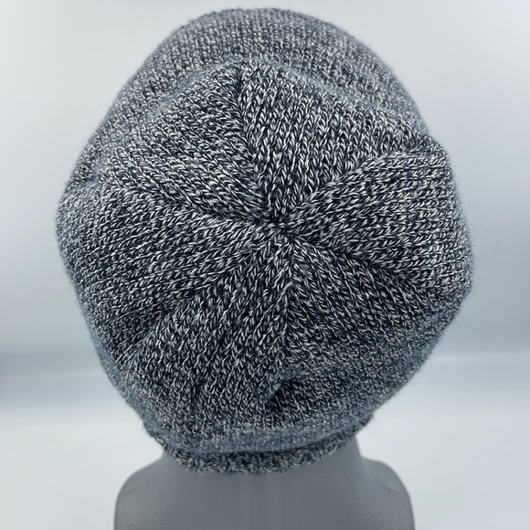 Levi’s Hat Knit Beanie One Size Blue/White Unisex Soft Fleece Lined - Picture 5 of 9